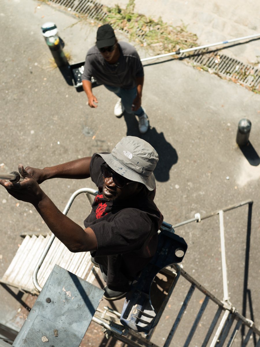 Hommage au street artiste Batsh