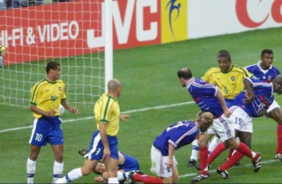 soccer match with the French team and Zinedine Zidane - Stade de France