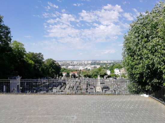 Panorama derrire l'glise de Romainville