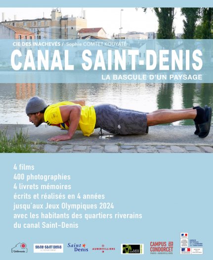 Affiche Canal Saint Denis La Bascule d'un paysage