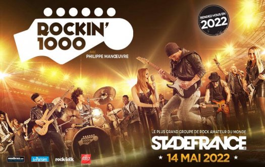 RockIn'1000 - mai 2022 au stade de france