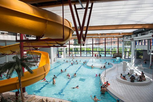 Centre Aquatique, piscine  Saint-Ouen -  Auguste Delaune