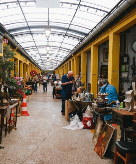 Microaventure dans les marchs aux Puces de St-Ouen