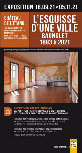 L'esquisse d'une ville, Bagnolet en 1893 et en 2021
