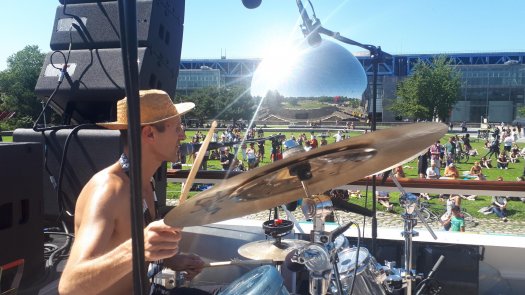 Concert flottant - Ete du Canal 2021 Kutu Ceccaldi Banlieues Bleues Summer Camp