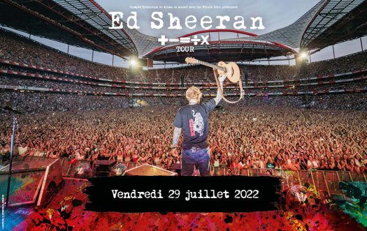 Ed Sheeran au Stade de France 2022