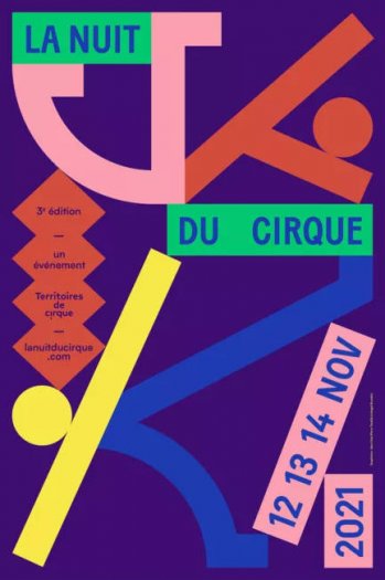 Nuit du cirque 2021 - affiche