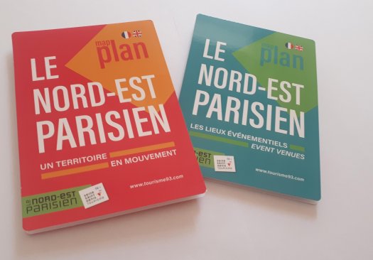 cartes touristiques Nord-Est parisien - loisirs, affaire