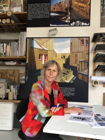 Iwona Buczkowska, dans son atelier à Ivry-sur-Seine © Seine-Saint-Denis Tourisme