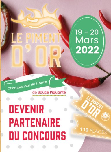 Championnat du piment d'or 2022 lors du salon bbq Paris