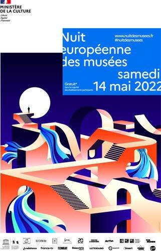 Nuit des muses 2022 - affiche