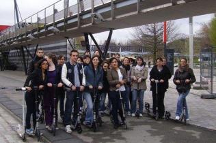 Balade  trottinette de la Villette  Belleville