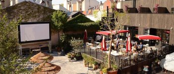 La terrasse du Mob Hotel  Saint-Ouen