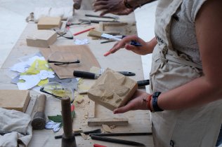 Atelier de sculpture de pierre