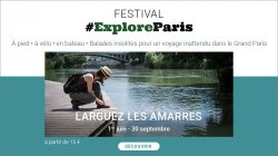 Affiche Festival Explore Paris 2022 - format horizontal