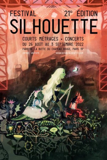 Festival Silhouette 2022 - visuel par Adrien Merigeau