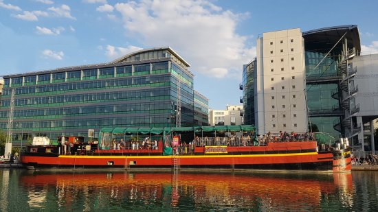 Antipode barge in Pantin