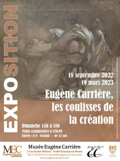 Eugène Carrière (1849-1906), les Coulisses de la Création
