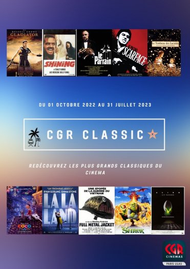 Rediffusion de films classiques au cinma