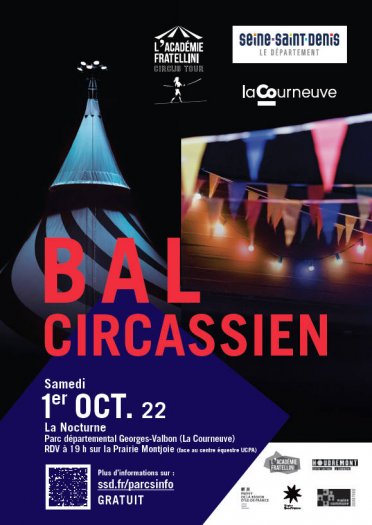 Bal circassien - norcturne parc valbon - 1er oct 2022