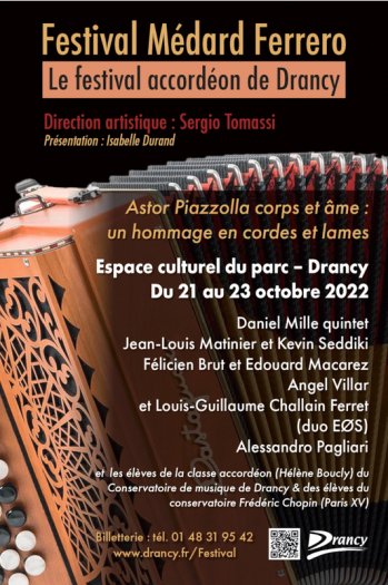 Festival d'accordéon Médard Ferrero à Drancy
