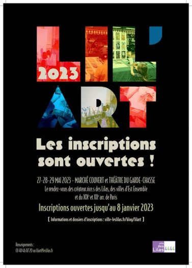 Lil'art 2023 appel artistes
