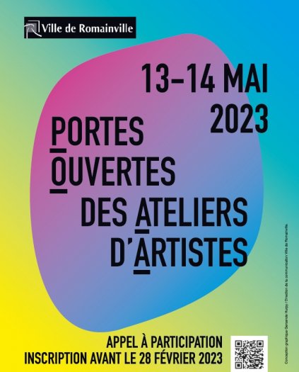 Portes ouvertes ateliers artistes Romainville 2023