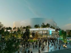 Arena Porte de la Chapelle JO 2024 Paris/Seine-Saint-Denis - crédit SCAU/NP2F