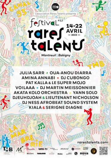 Rares Talents 2023 - affiche