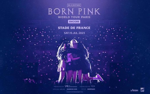 BlackPink kpop concert au stade de France - juillet 2023