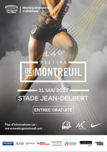 Meeting d'athlétisme à Montreuil