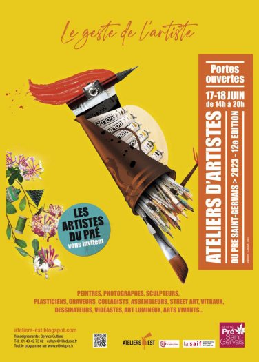 Portes ouvertes ateliers d'artistes du Pr St-Gervais