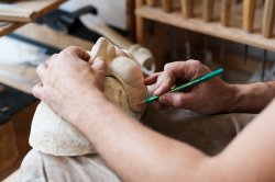 Stage masque dans l'atelier d'Alaric Chagnard