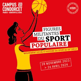 Exposition Campus Condorcet sport populaire