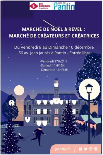 March de noel des crateurs - mtiers d'art, Maison Revel