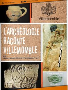 Brochure for the Villemomble archaeological exhibition at the Chteau Seigneurial (Gilbert Robert Delahaye and Philippe Valet)