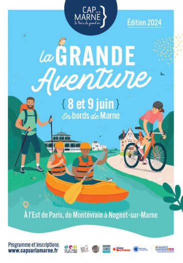 La Grande Aventure, randonne en bord de Marne