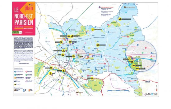 Carte Seine-Saint-Denis