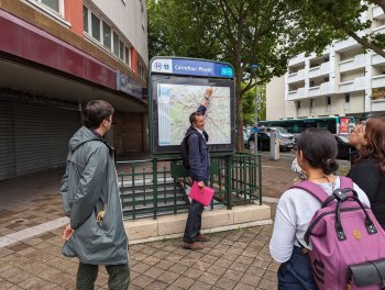 Visite guide quartier carrefour Pleyel Saint-Denis avec Tristan Bayle