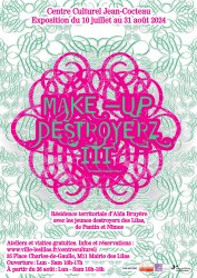 Exposition Make up destroyers au Centre Culturel Jean Cocteau