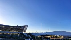 footbrige Stade de France to Olympic aquatic center (CAO)