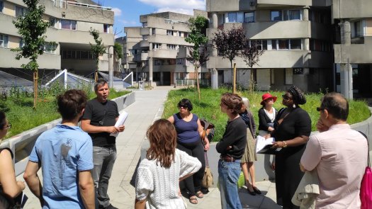 Balade architecturale  Bobigny avec Sbastien Radouan