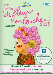 Salon De fleur en bouche