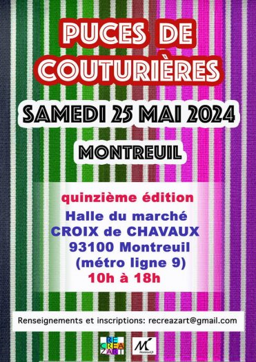 Puces des couturires de Montreuil