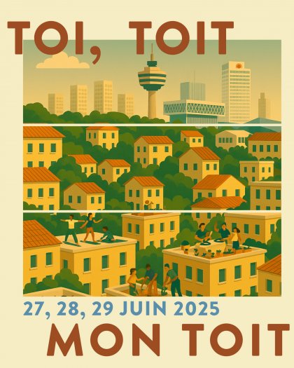 Toi toit mon toit : festival sur les toits en Seine-Saint-Denis