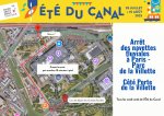 accs aux navettes t du canal depuis le parc de la Villette