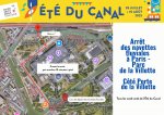 parc de la Villette, Paris - shuttle boarding point