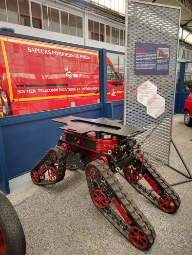 Muse des sapeurs-pompiers de Paris  St Ouen-  photo libre de droits de Marina (avril 2025) - MJ
