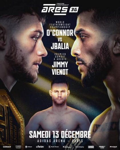 ARES 36 - MMA  Paris Adidas Arena