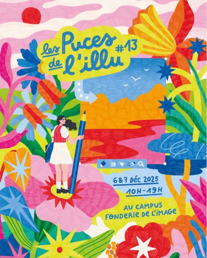 Les Puces de l'Illu, le festival de l'illustration contemporaine